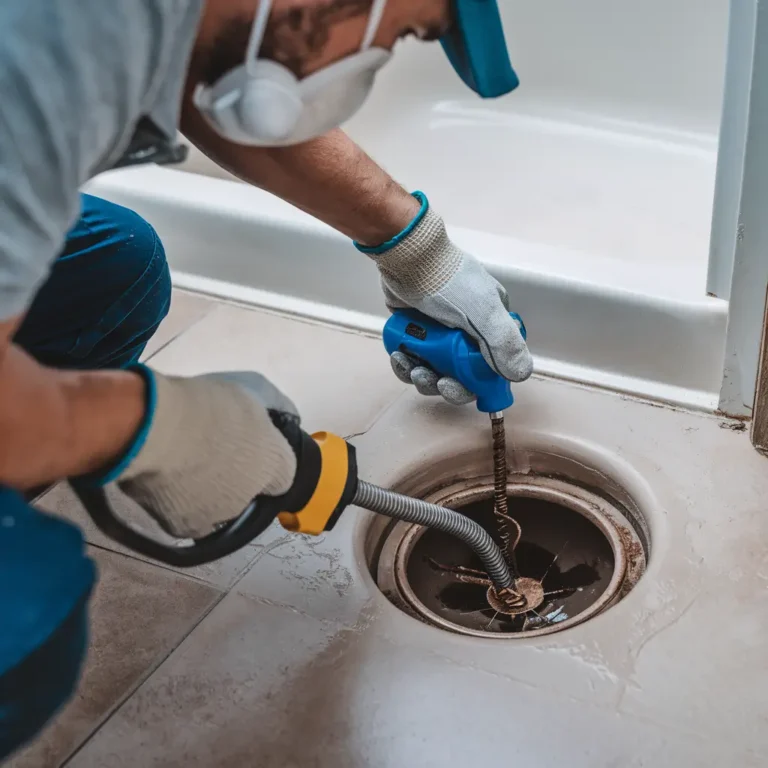clogged drain clearing vista